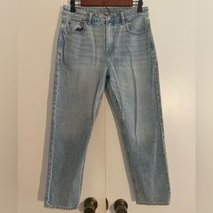 High waisted mom jeans